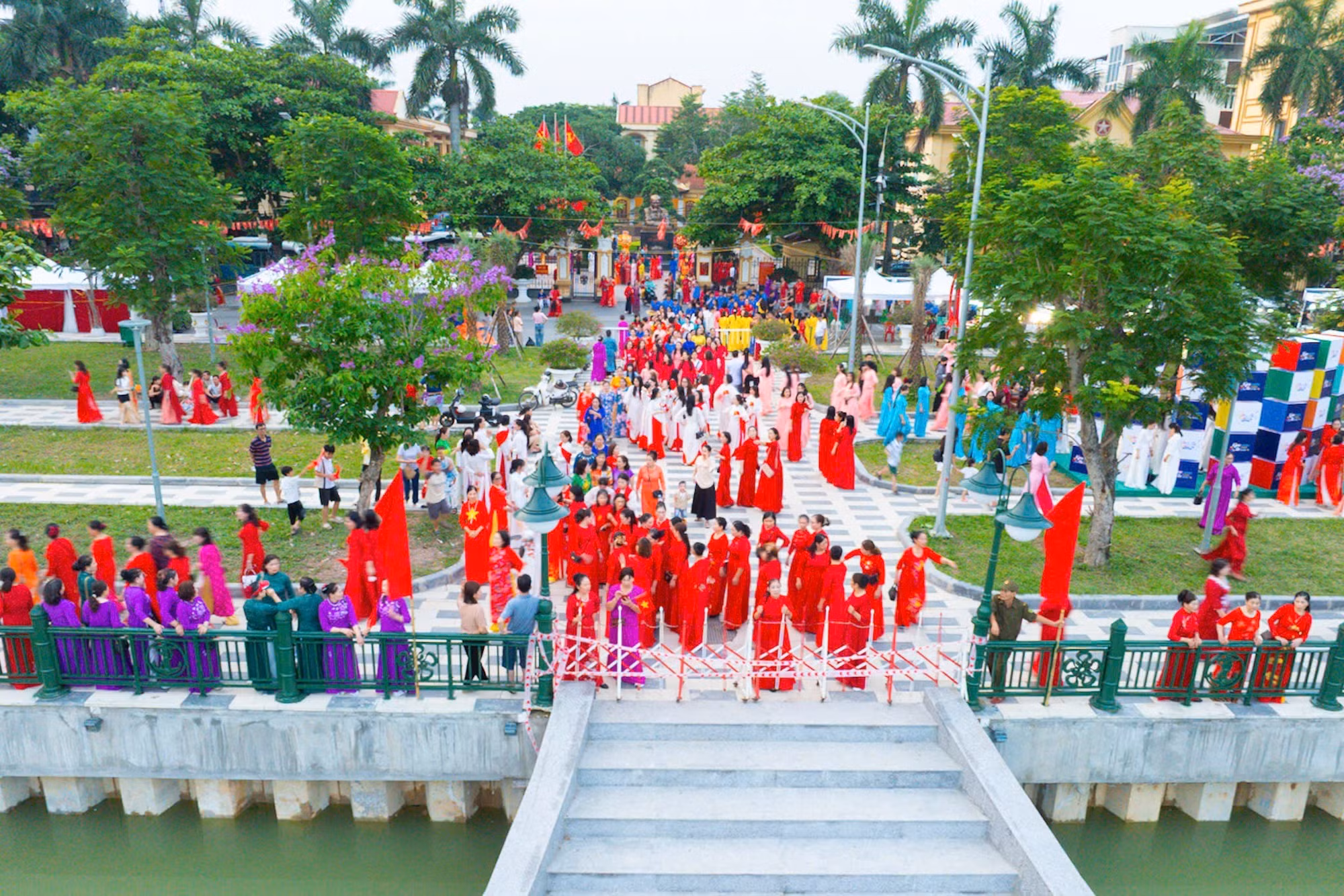 Không gian xanh tại Kiến An Happy Fest 2026
