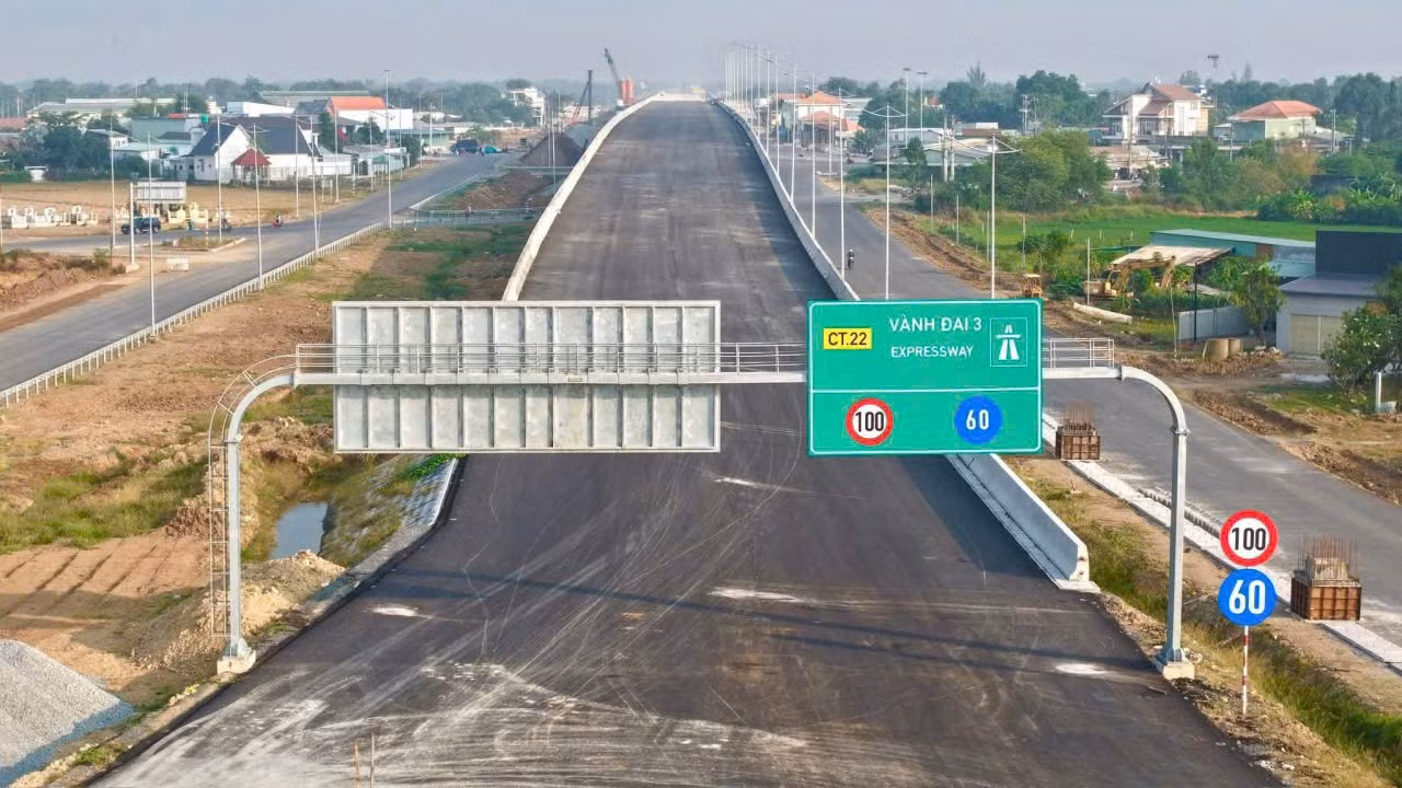 Vành đai 3 được kỳ vọng tạo thêm lực đẩy cho kết nối liên vùng trong cấu trúc phát triển mới của siêu đô thị TP.HCM. Nguồn ảnh: BIM Group